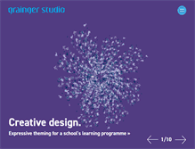 Tablet Screenshot of graingerstudio.com.au